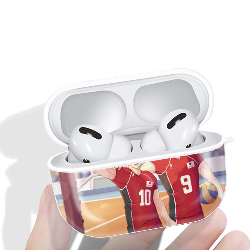 ハイキュー!! Haikyu!! 【AirPods Pro用】ハードシェル保護ケース 耐衝撃・防指紋・カラビナ付き商品仕様
