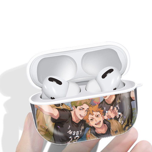 ハイキュー!! Haikyu!! 【AirPods Pro用】ハードシェル保護ケース 耐衝撃・防指紋・カラビナ付き商品仕様