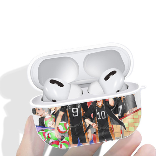 ハイキュー!! Haikyu!! 【AirPods Pro用】ハードシェル保護ケース 耐衝撃・防指紋・カラビナ付き商品仕様
