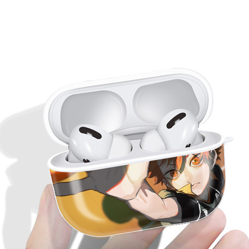 ハイキュー!! Haikyu!! 【AirPods Pro用】ハードシェル保護ケース 耐衝撃・防指紋・カラビナ付き商品仕様