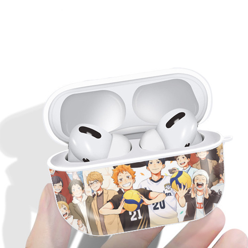 ハイキュー!! Haikyu!! 【AirPods Pro用】ハードシェル保護ケース 耐衝撃・防指紋・カラビナ付き商品仕様