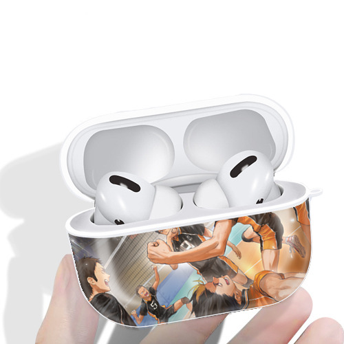 ハイキュー!! Haikyu!! 【AirPods Pro用】ハードシェル保護ケース 耐衝撃・防指紋・カラビナ付き商品仕様