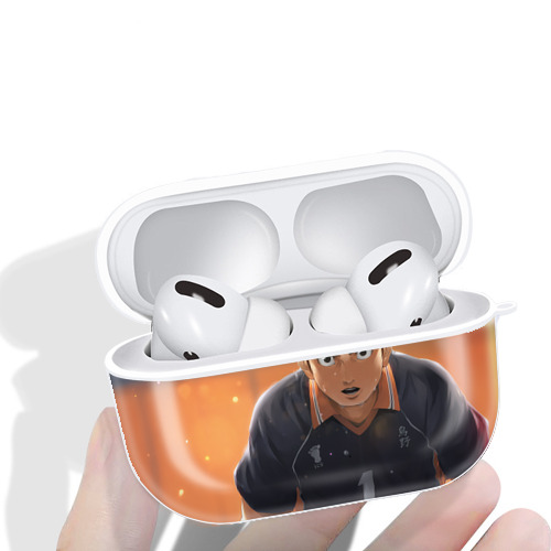 ハイキュー!! Haikyu!! 【AirPods Pro用】ハードシェル保護ケース 耐衝撃・防指紋・カラビナ付き商品仕様