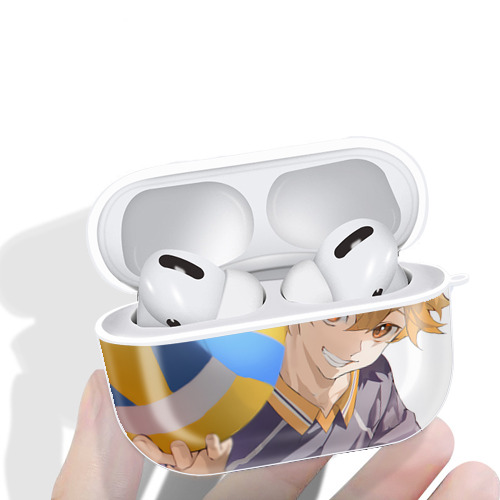 ハイキュー!! Haikyu!! 【AirPods Pro用】ハードシェル保護ケース 耐衝撃・防指紋・カラビナ付き商品仕様