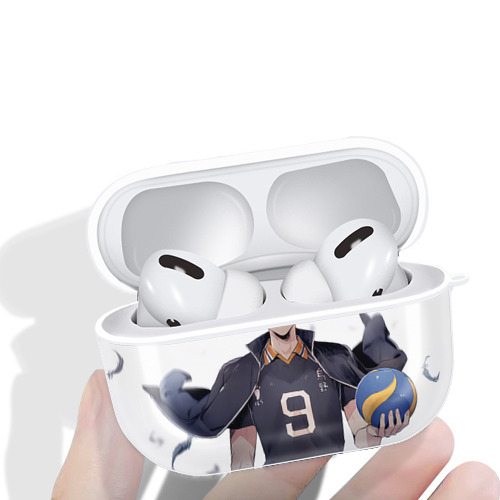 ハイキュー!! Haikyu!! 【AirPods Pro用】ハードシェル保護ケース 耐衝撃・防指紋・カラビナ付き商品仕様