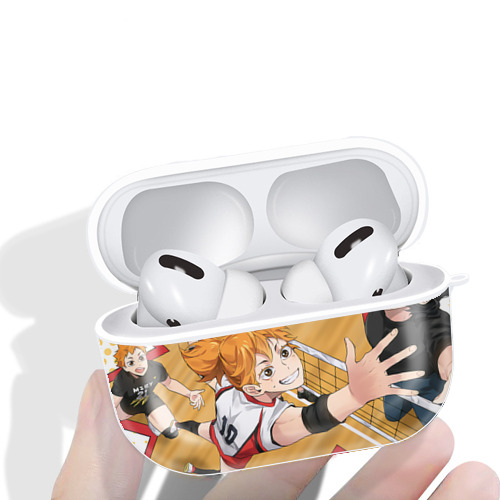 ハイキュー!! Haikyu!! 【AirPods Pro用】ハードシェル保護ケース 耐衝撃・防指紋・カラビナ付き商品仕様