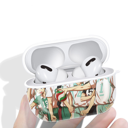 ハイキュー!! Haikyu!! 【AirPods Pro用】ハードシェル保護ケース 耐衝撃・防指紋・カラビナ付き商品仕様