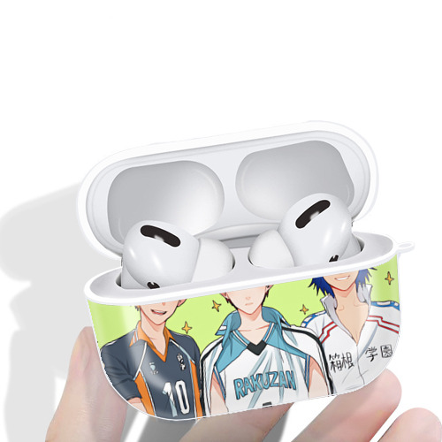 ハイキュー!! Haikyu!! 【AirPods Pro用】ハードシェル保護ケース 耐衝撃・防指紋・カラビナ付き商品仕様