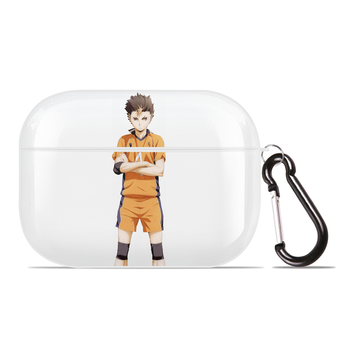 （画像用） ハイキュー!! Haikyu!! 【AirPods Pro用】ハードシェル保護ケース 耐衝撃・防指紋・カラビナ付き商品仕様
