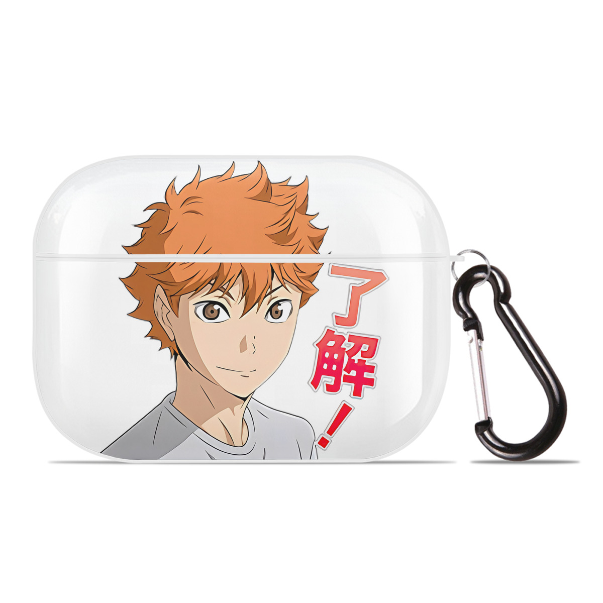（画像用） ハイキュー!! Haikyu!! 【AirPods Pro用】ハードシェル保護ケース 耐衝撃・防指紋・カラビナ付き商品仕様