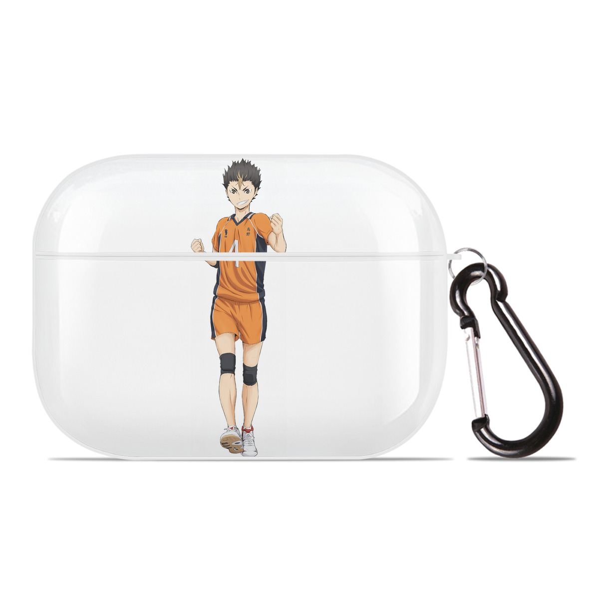 （画像用） ハイキュー!! Haikyu!! 【AirPods Pro用】ハードシェル保護ケース 耐衝撃・防指紋・カラビナ付き商品仕様
