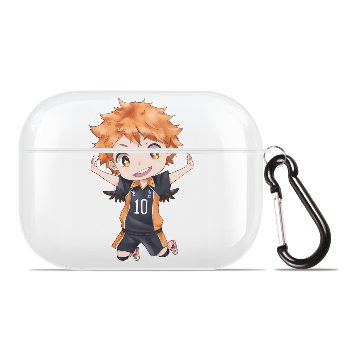 （画像用） ハイキュー!! Haikyu!! 【AirPods Pro用】ハードシェル保護ケース 耐衝撃・防指紋・カラビナ付き商品仕様