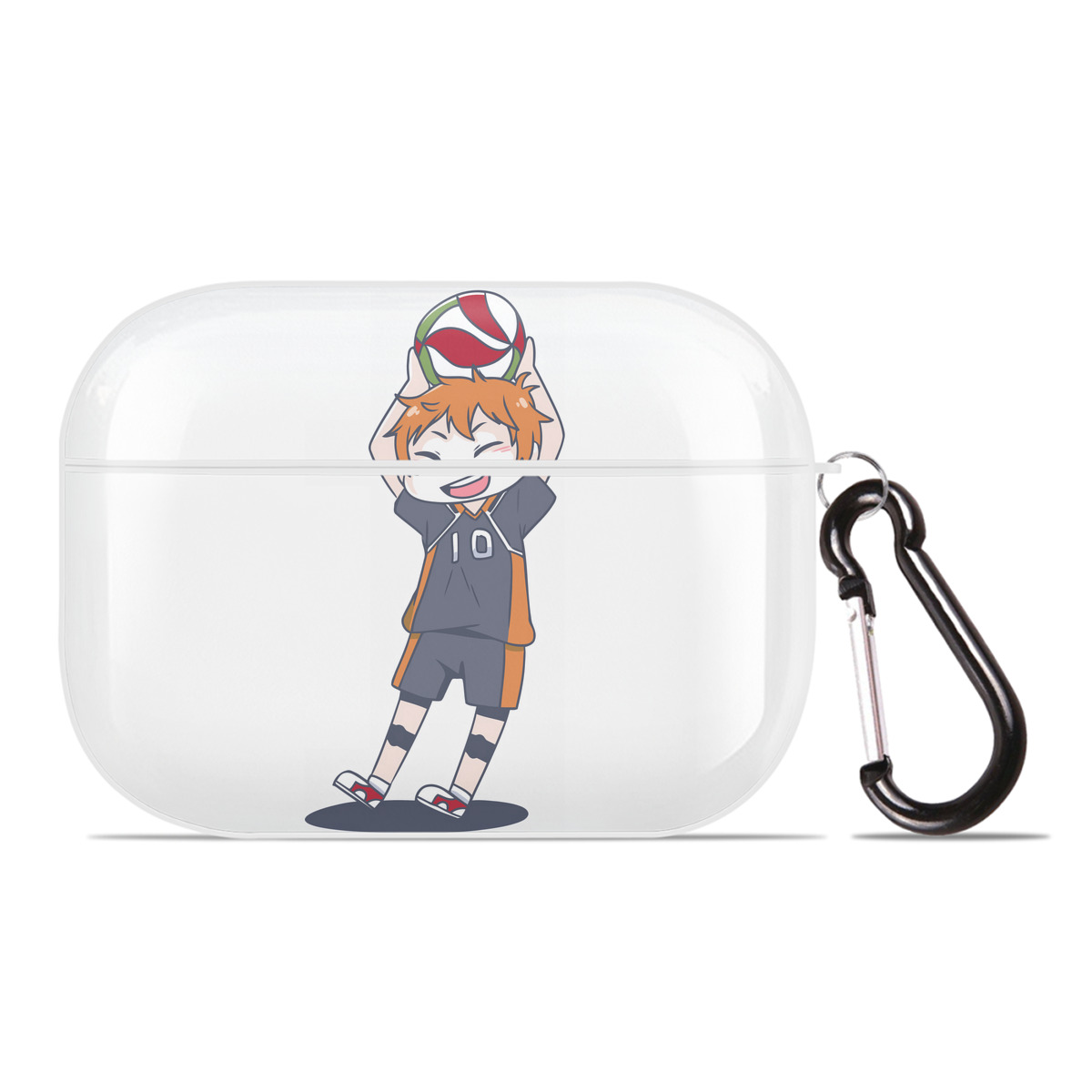 （画像用） ハイキュー!! Haikyu!! 【AirPods Pro用】ハードシェル保護ケース 耐衝撃・防指紋・カラビナ付き商品仕様