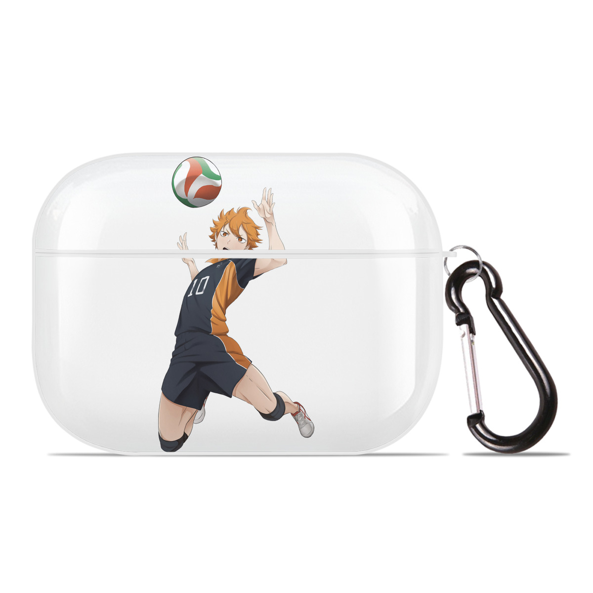 （画像用） ハイキュー!! Haikyu!! 【AirPods Pro用】ハードシェル保護ケース 耐衝撃・防指紋・カラビナ付き商品仕様