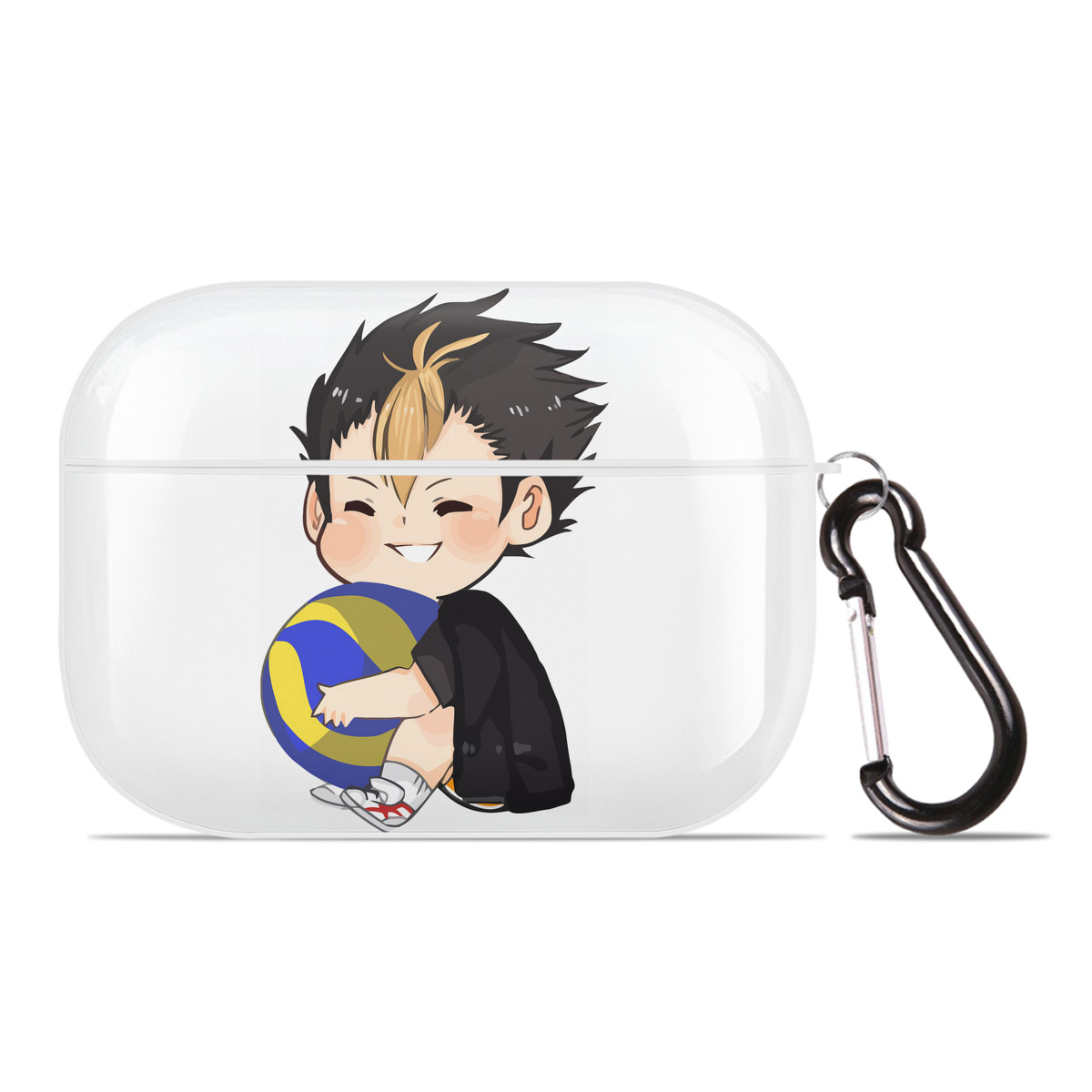 （画像用） ハイキュー!! Haikyu!! 【AirPods Pro用】ハードシェル保護ケース 耐衝撃・防指紋・カラビナ付き商品仕様