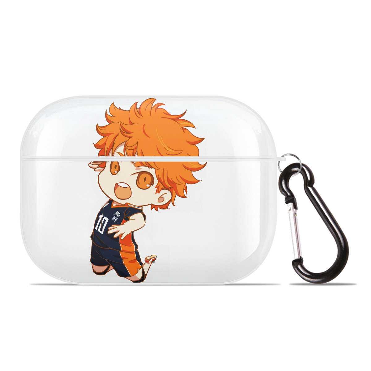 （画像用） ハイキュー!! Haikyu!! 【AirPods Pro用】ハードシェル保護ケース 耐衝撃・防指紋・カラビナ付き商品仕様