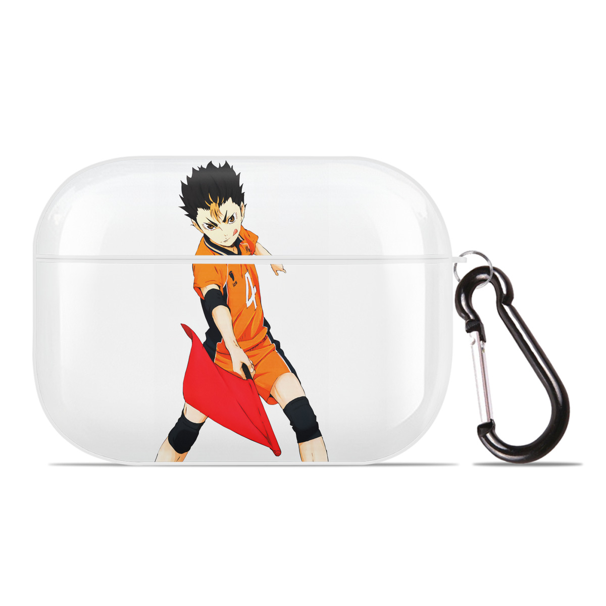 （画像用） ハイキュー!! Haikyu!! 【AirPods Pro用】ハードシェル保護ケース 耐衝撃・防指紋・カラビナ付き商品仕様