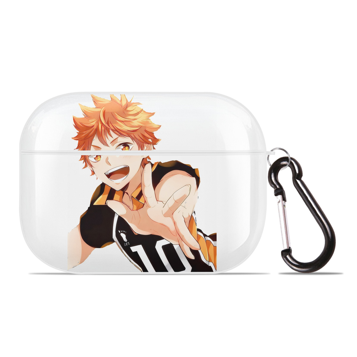 （画像用） ハイキュー!! Haikyu!! 【AirPods Pro用】ハードシェル保護ケース 耐衝撃・防指紋・カラビナ付き商品仕様