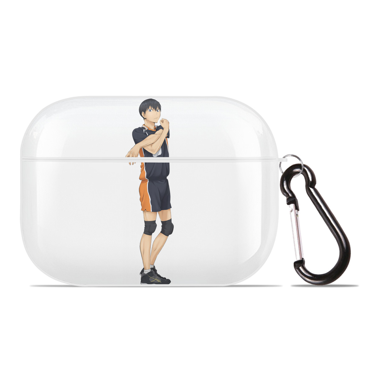（画像用） ハイキュー!! Haikyu!! 【AirPods Pro用】ハードシェル保護ケース 耐衝撃・防指紋・カラビナ付き商品仕様