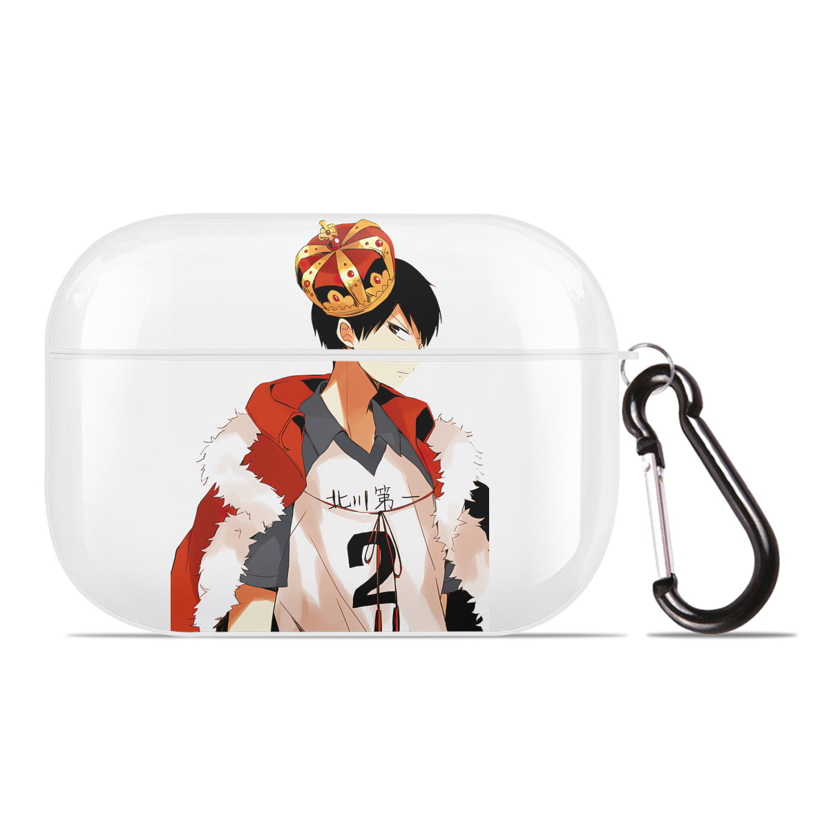 （画像用） ハイキュー!! Haikyu!! 【AirPods Pro用】ハードシェル保護ケース 耐衝撃・防指紋・カラビナ付き商品仕様