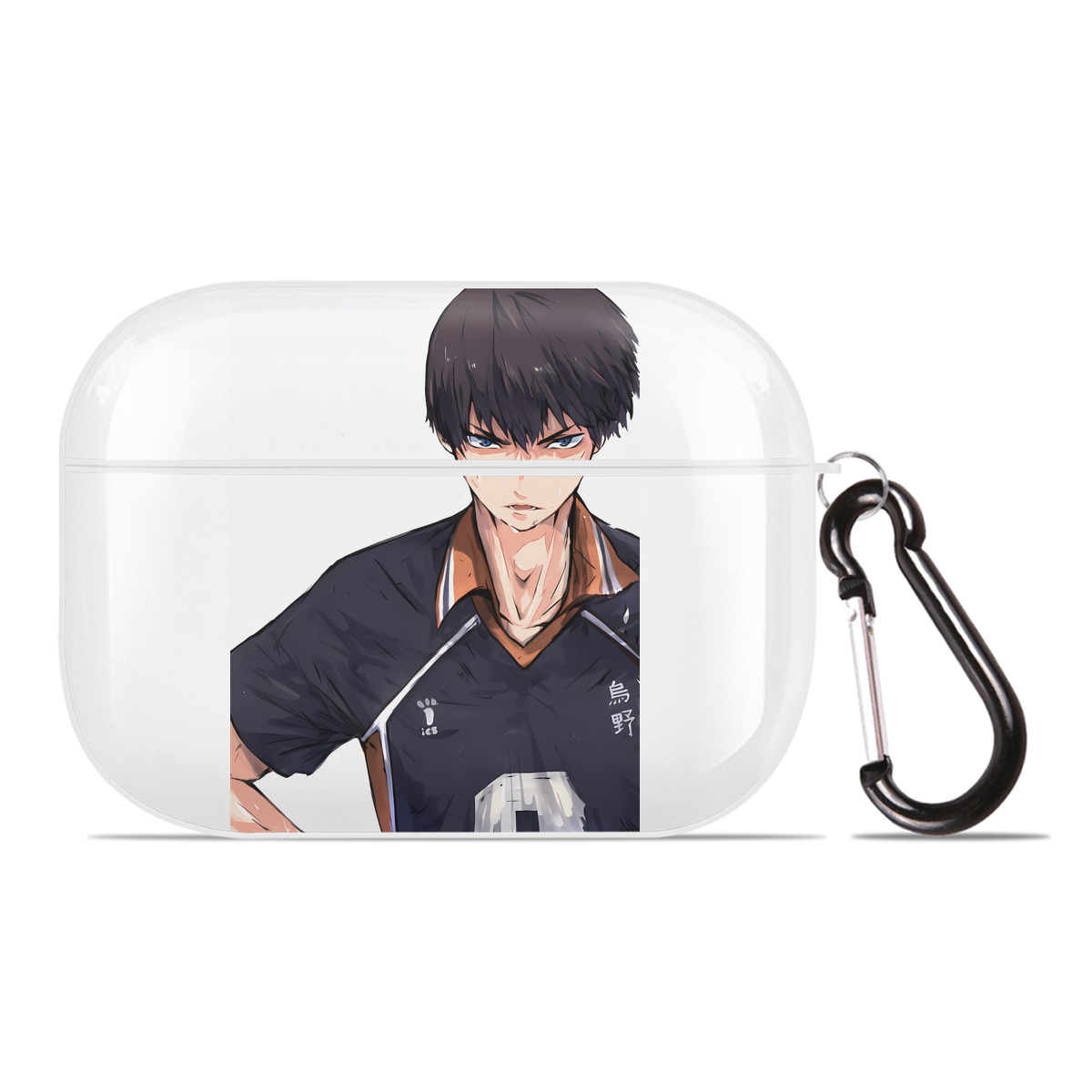 （画像用） ハイキュー!! Haikyu!! 【AirPods Pro用】ハードシェル保護ケース 耐衝撃・防指紋・カラビナ付き商品仕様
