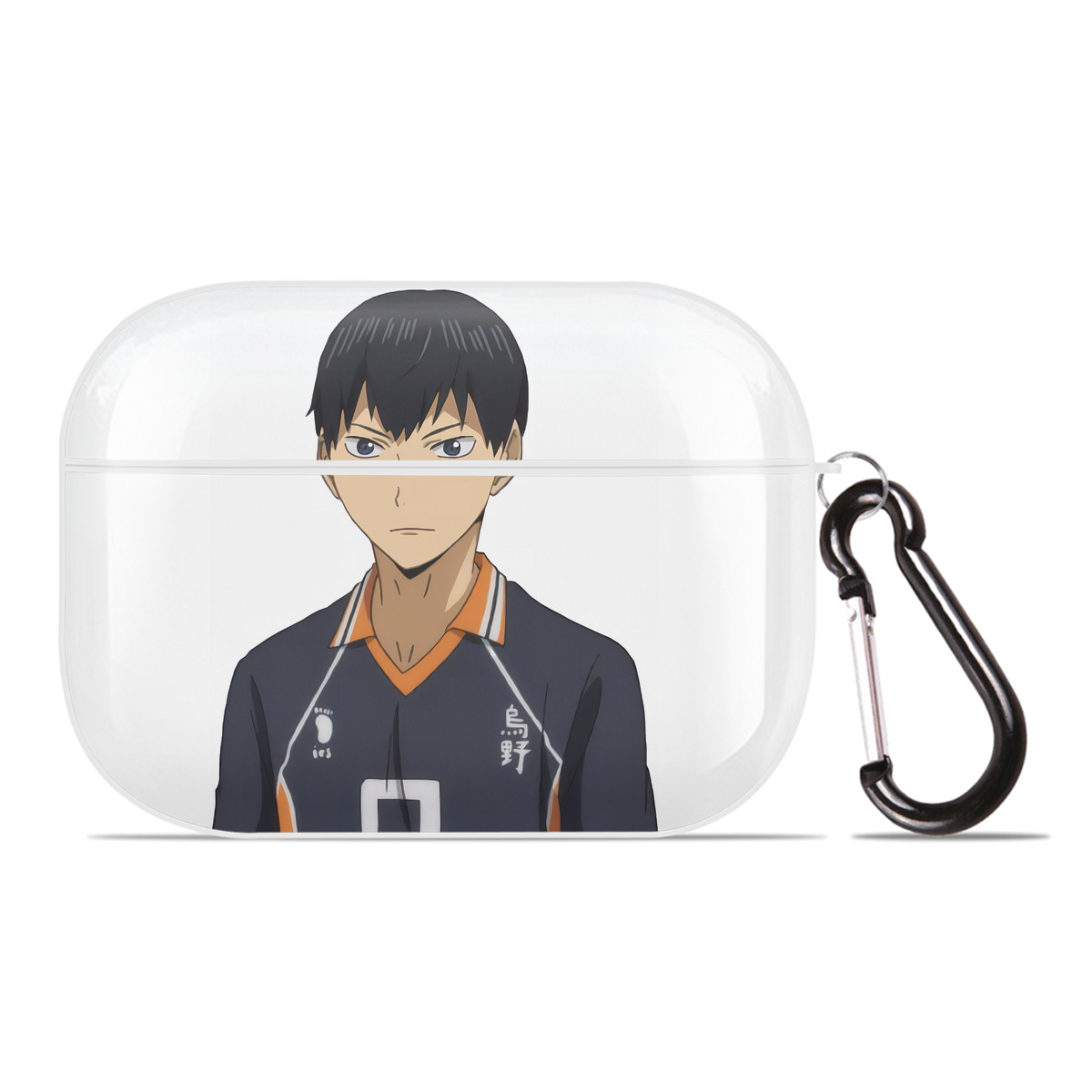 （画像用） ハイキュー!! Haikyu!! 【AirPods Pro用】ハードシェル保護ケース 耐衝撃・防指紋・カラビナ付き商品仕様