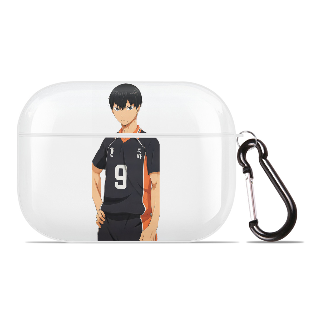 （画像用） ハイキュー!! Haikyu!! 【AirPods Pro用】ハードシェル保護ケース 耐衝撃・防指紋・カラビナ付き商品仕様