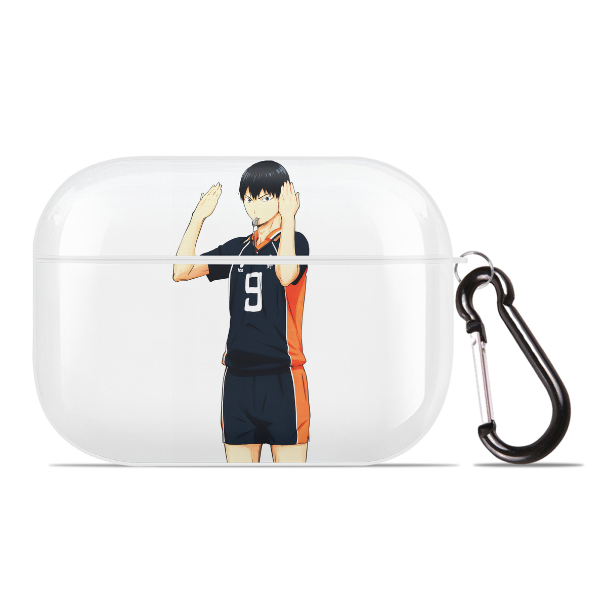 （画像用） ハイキュー!! Haikyu!! 【AirPods Pro用】ハードシェル保護ケース 耐衝撃・防指紋・カラビナ付き商品仕様