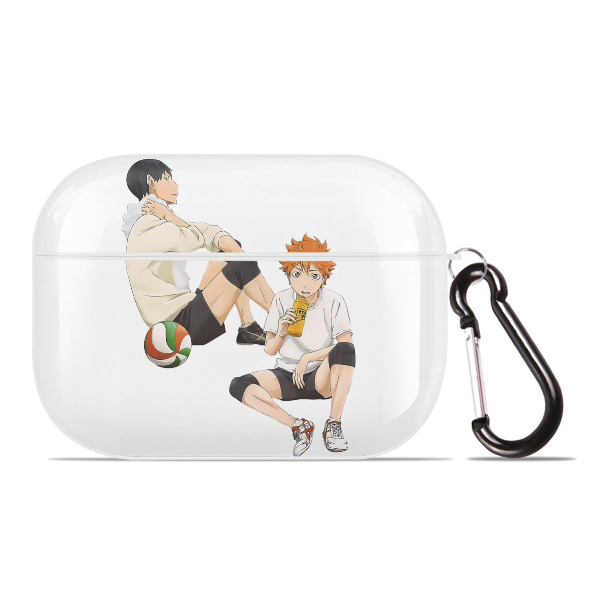 （画像用） ハイキュー!! Haikyu!! 【AirPods Pro用】ハードシェル保護ケース 耐衝撃・防指紋・カラビナ付き商品仕様