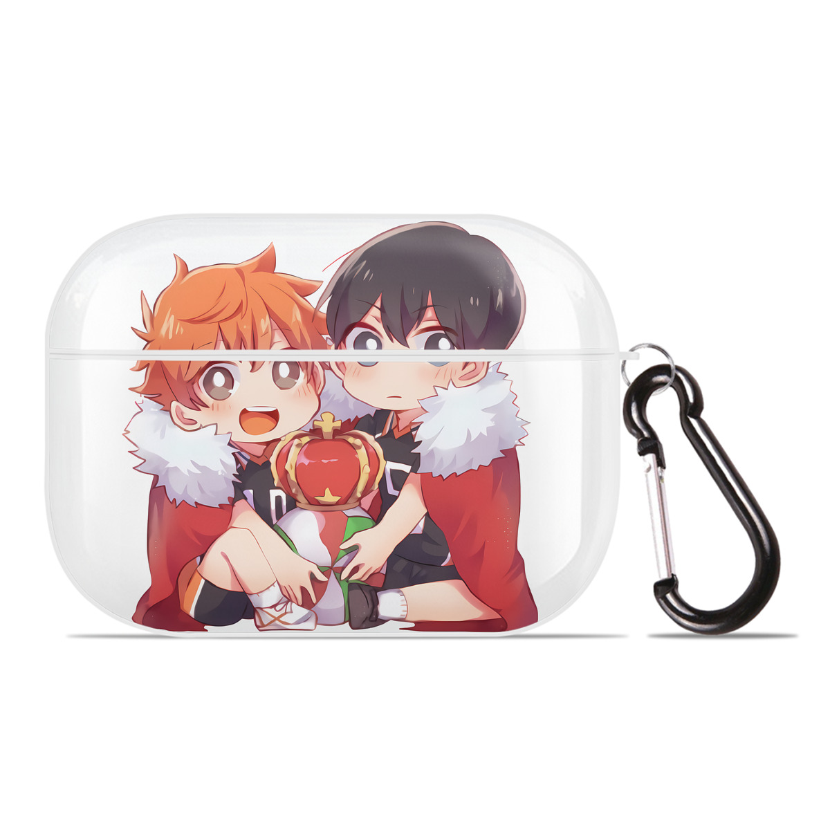 （画像用） ハイキュー!! Haikyu!! 【AirPods Pro用】ハードシェル保護ケース 耐衝撃・防指紋・カラビナ付き商品仕様
