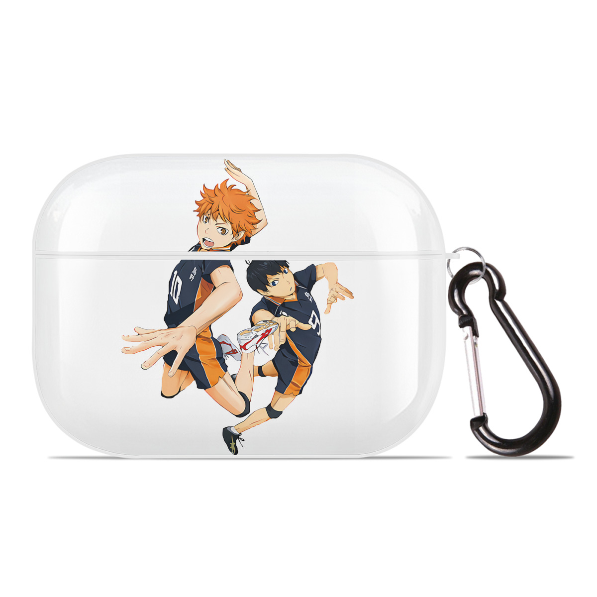 （画像用） ハイキュー!! Haikyu!! 【AirPods Pro用】ハードシェル保護ケース 耐衝撃・防指紋・カラビナ付き商品仕様