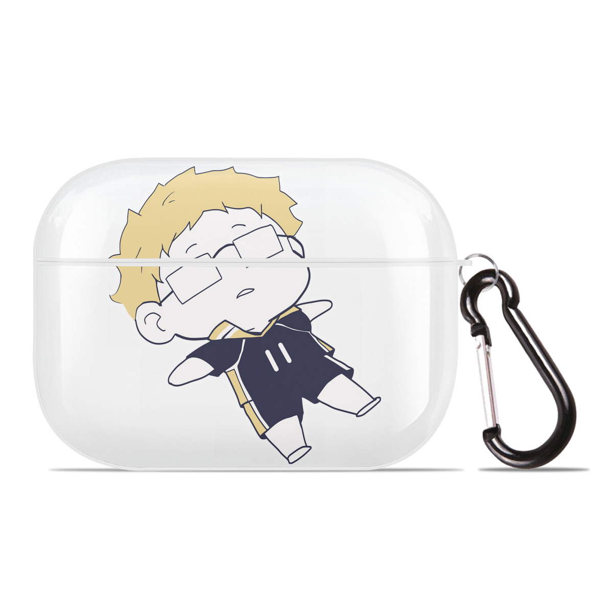 （画像用） ハイキュー!! Haikyu!! 【AirPods Pro用】ハードシェル保護ケース 耐衝撃・防指紋・カラビナ付き商品仕様