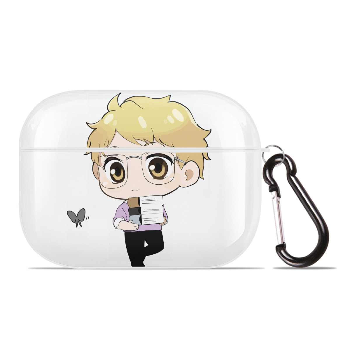 （画像用） ハイキュー!! Haikyu!! 【AirPods Pro用】ハードシェル保護ケース 耐衝撃・防指紋・カラビナ付き商品仕様
