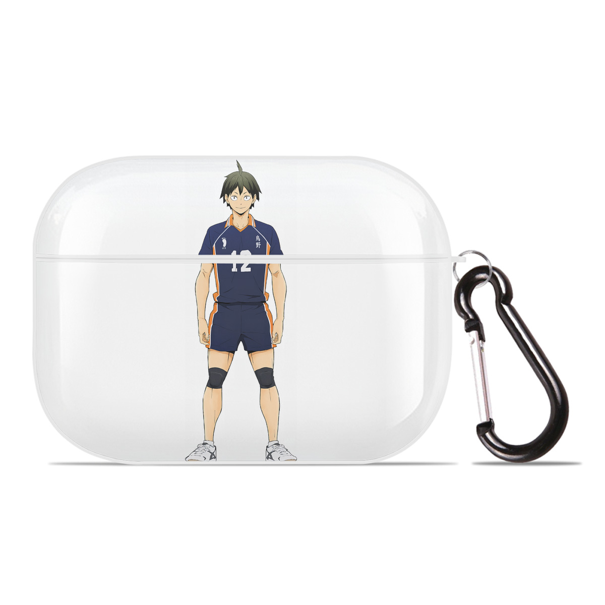 （画像用） ハイキュー!! Haikyu!! 【AirPods Pro用】ハードシェル保護ケース 耐衝撃・防指紋・カラビナ付き商品仕様