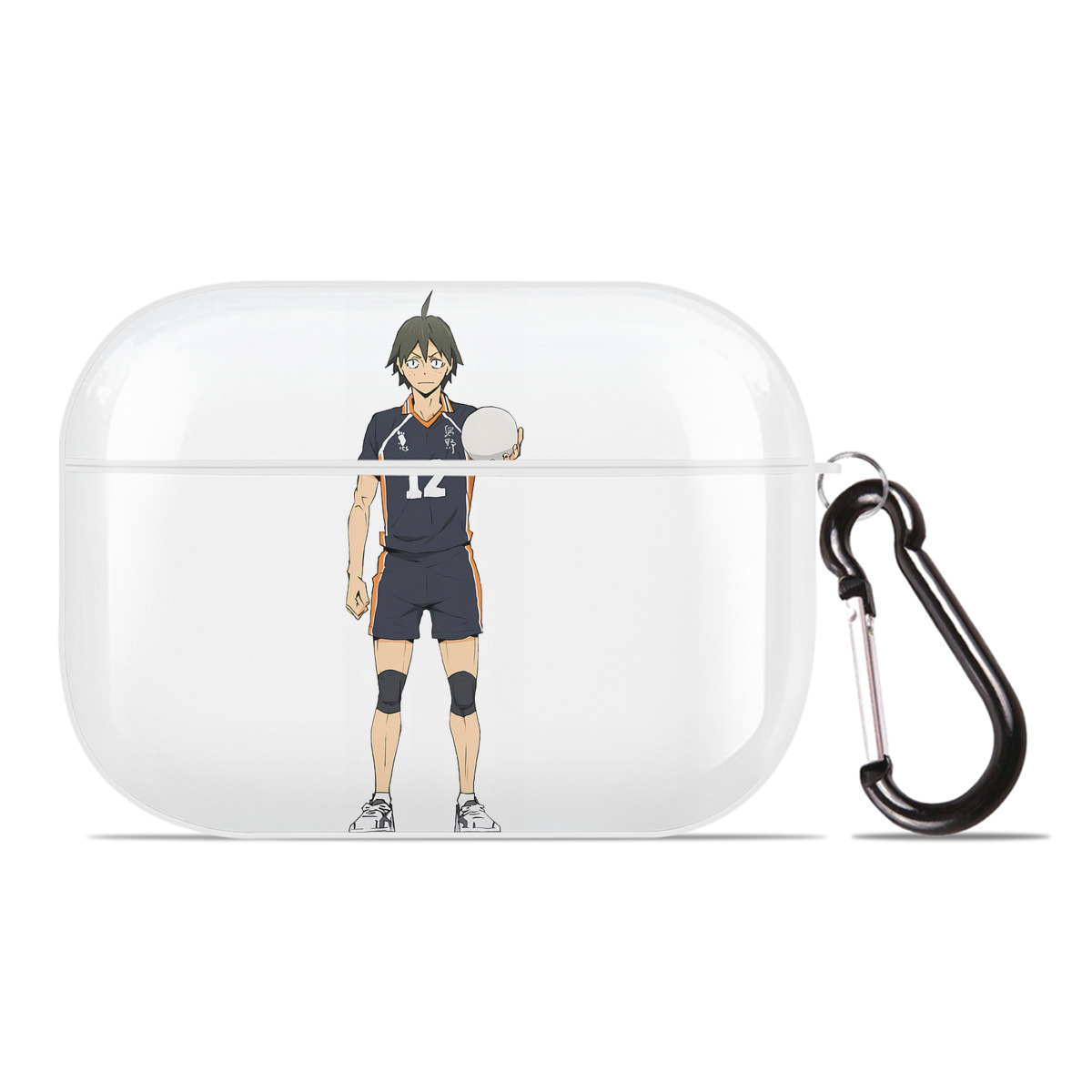 （画像用） ハイキュー!! Haikyu!! 【AirPods Pro用】ハードシェル保護ケース 耐衝撃・防指紋・カラビナ付き商品仕様