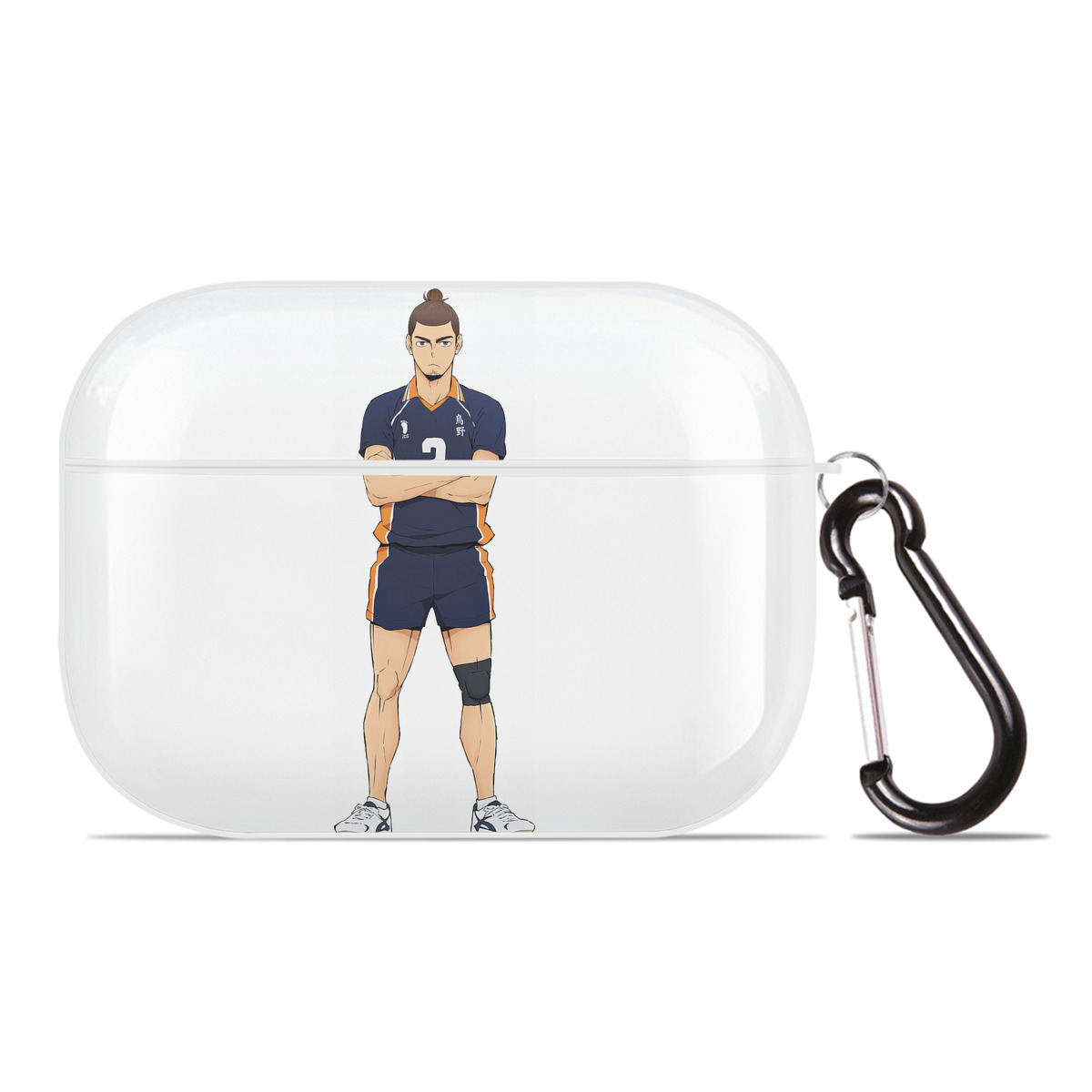 （画像用） ハイキュー!! Haikyu!! 【AirPods Pro用】ハードシェル保護ケース 耐衝撃・防指紋・カラビナ付き商品仕様