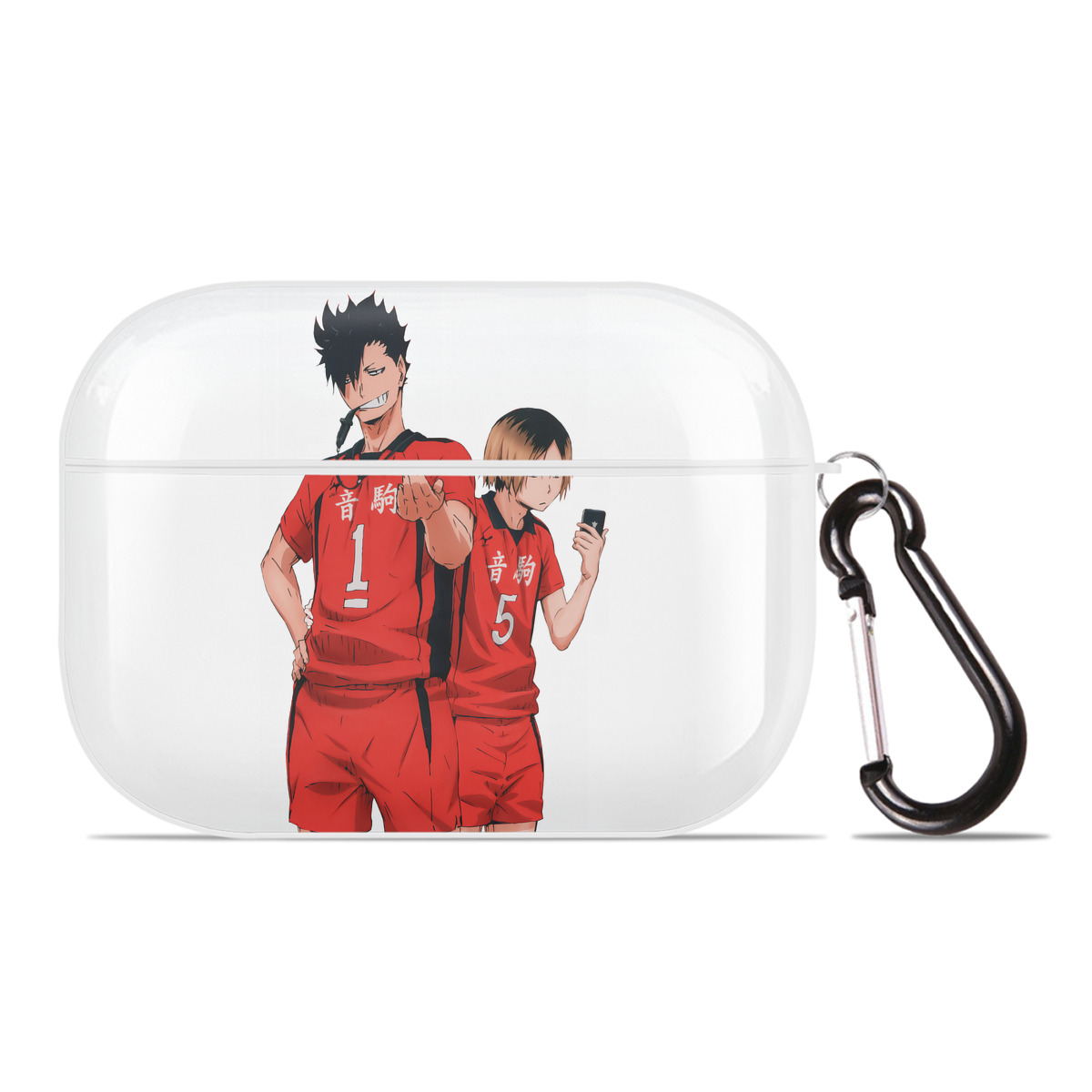（画像用） ハイキュー!! Haikyu!! 【AirPods Pro用】ハードシェル保護ケース 耐衝撃・防指紋・カラビナ付き商品仕様