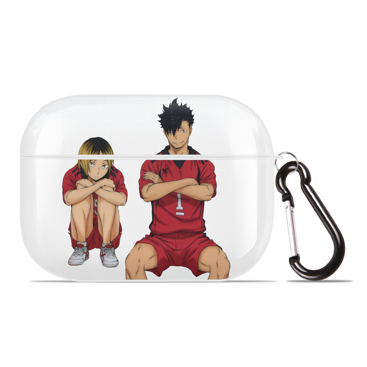 （画像用） ハイキュー!! Haikyu!! 【AirPods Pro用】ハードシェル保護ケース 耐衝撃・防指紋・カラビナ付き商品仕様