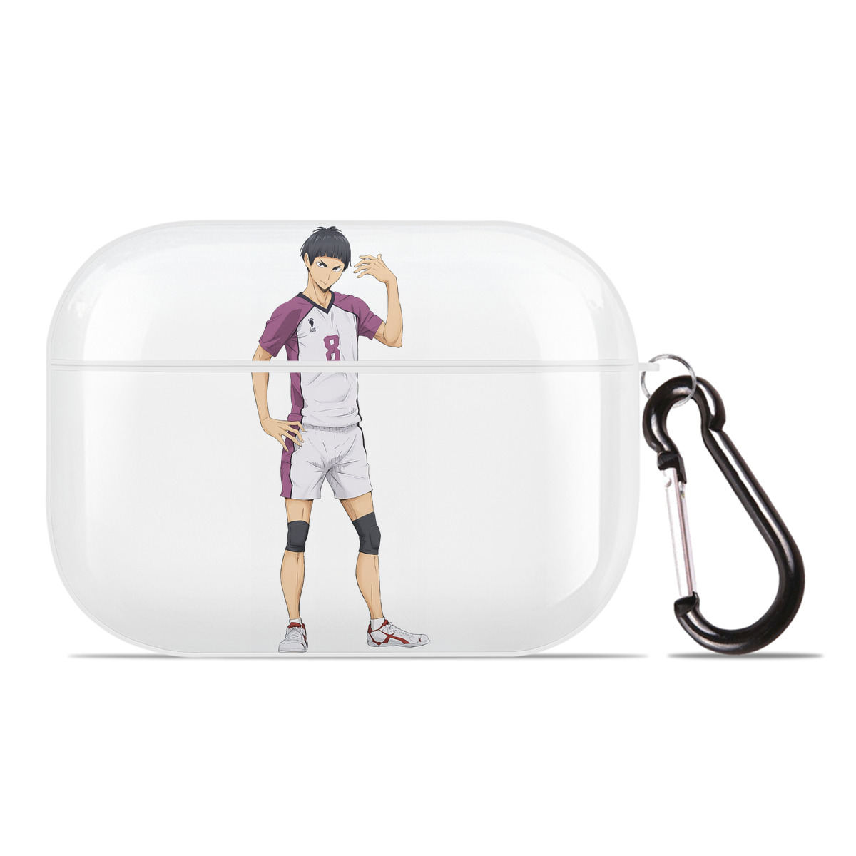 （画像用） ハイキュー!! Haikyu!! 【AirPods Pro用】ハードシェル保護ケース 耐衝撃・防指紋・カラビナ付き商品仕様