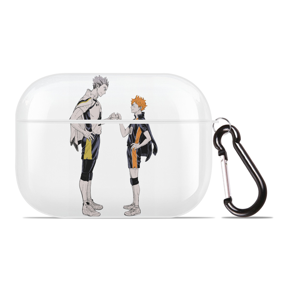 （画像用） ハイキュー!! Haikyu!! 【AirPods Pro用】ハードシェル保護ケース 耐衝撃・防指紋・カラビナ付き商品仕様
