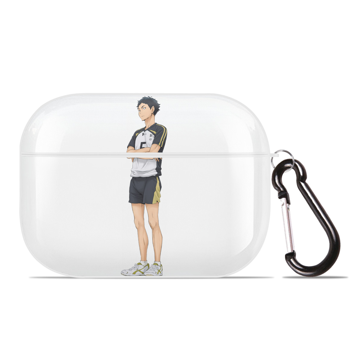 （画像用） ハイキュー!! Haikyu!! 【AirPods Pro用】ハードシェル保護ケース 耐衝撃・防指紋・カラビナ付き商品仕様