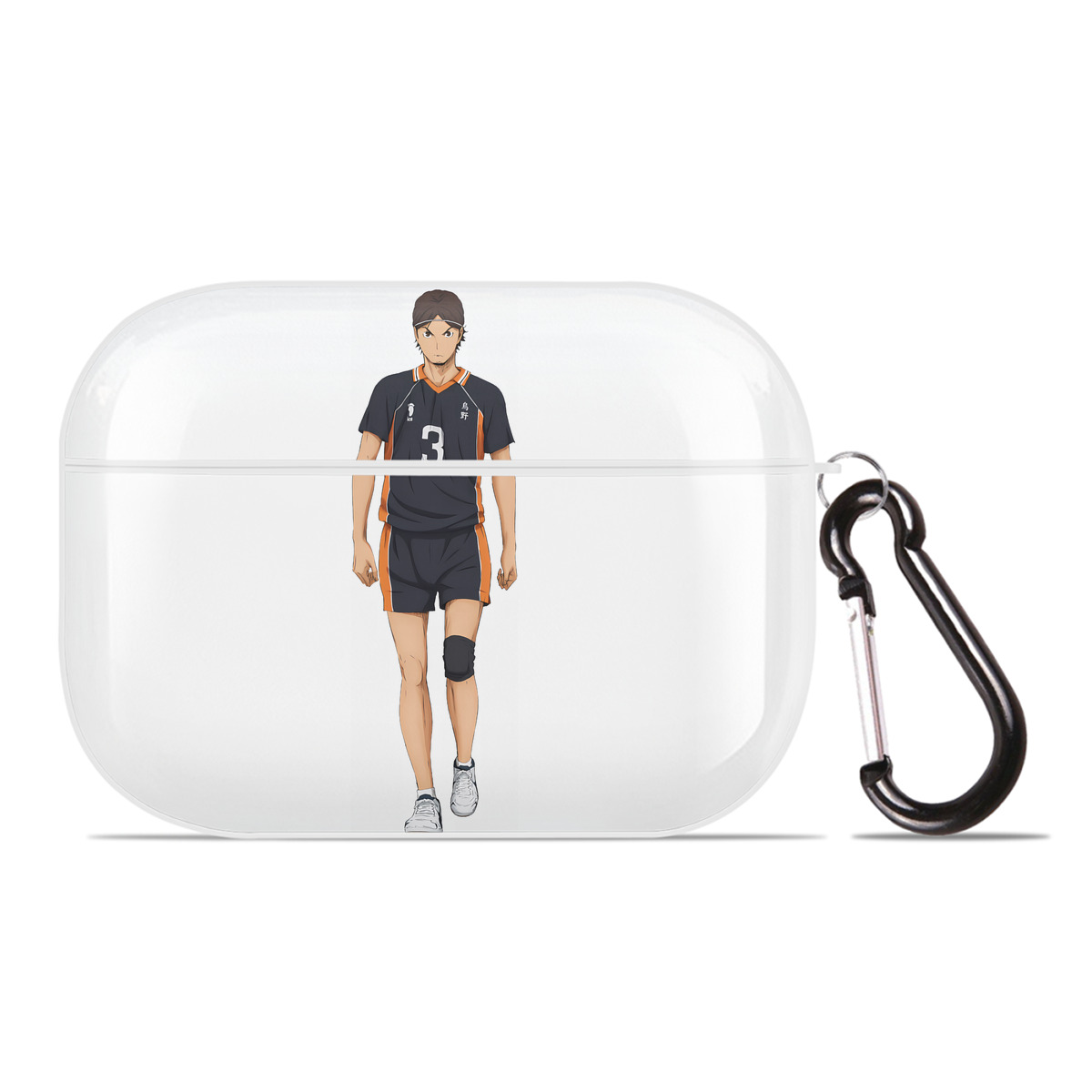 （画像用） ハイキュー!! Haikyu!! 【AirPods Pro用】ハードシェル保護ケース 耐衝撃・防指紋・カラビナ付き商品仕様