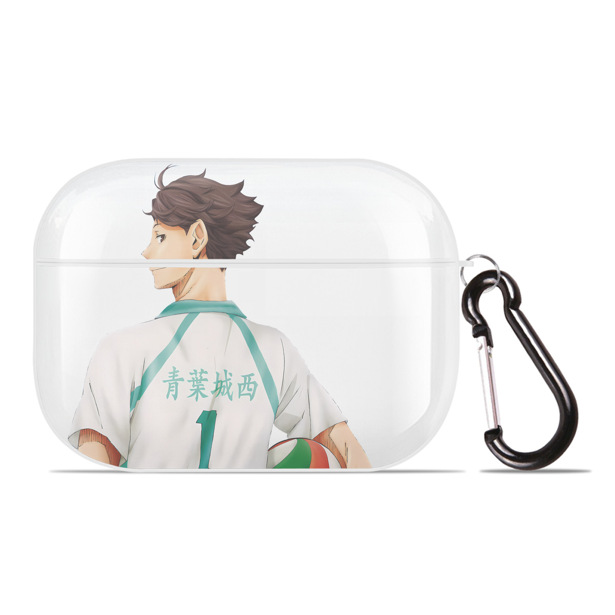 （画像用） ハイキュー!! Haikyu!! 【AirPods Pro用】ハードシェル保護ケース 耐衝撃・防指紋・カラビナ付き商品仕様