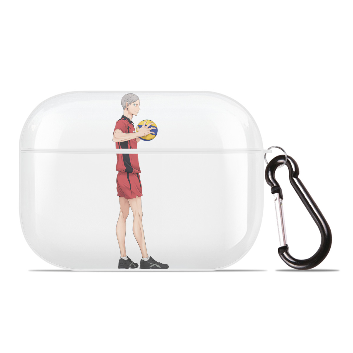 （画像用） ハイキュー!! Haikyu!! 【AirPods Pro用】ハードシェル保護ケース 耐衝撃・防指紋・カラビナ付き商品仕様