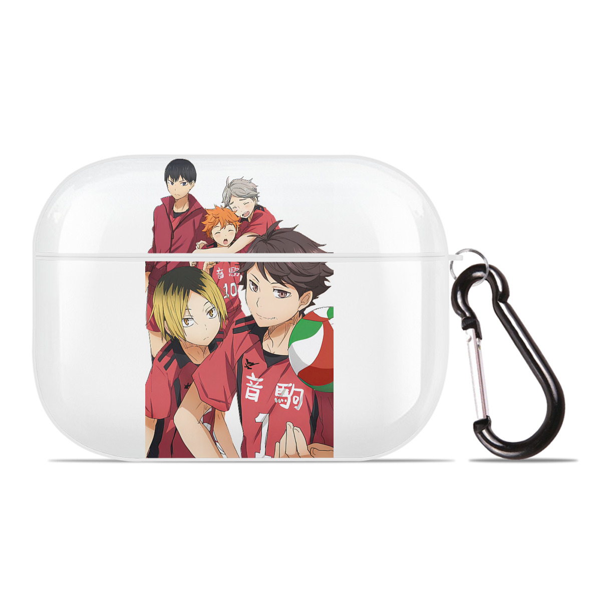 （画像用） ハイキュー!! Haikyu!! 【AirPods Pro用】ハードシェル保護ケース 耐衝撃・防指紋・カラビナ付き商品仕様