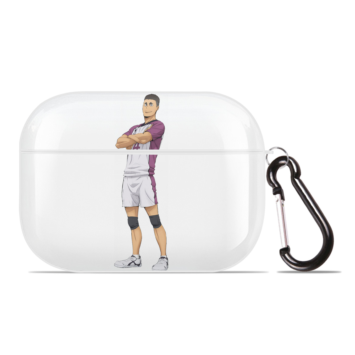 （画像用） ハイキュー!! Haikyu!! 【AirPods Pro用】ハードシェル保護ケース 耐衝撃・防指紋・カラビナ付き商品仕様