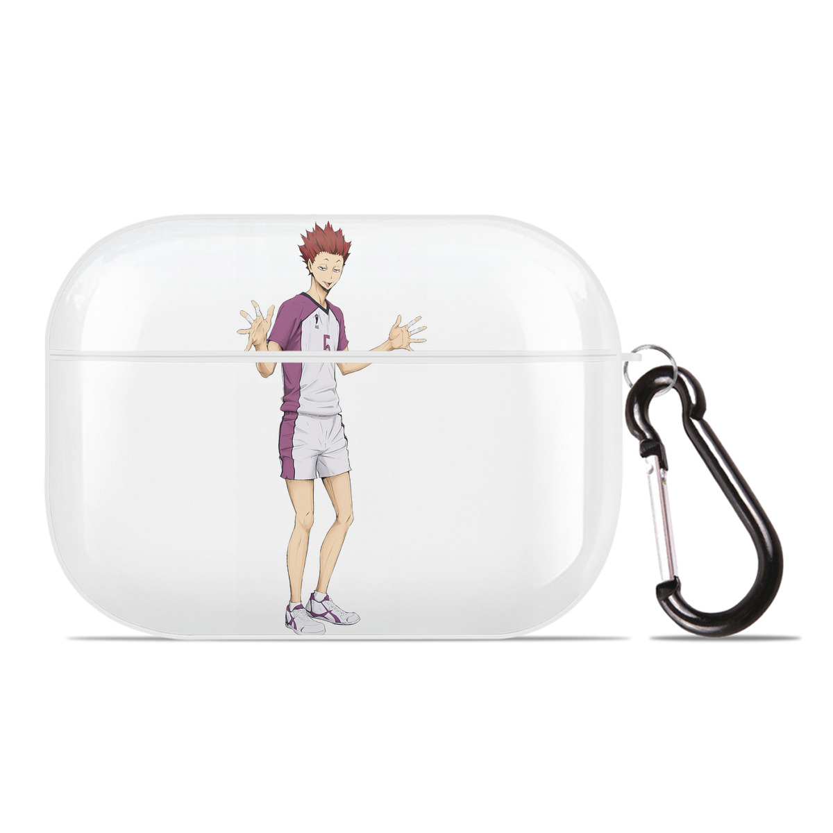 （画像用） ハイキュー!! Haikyu!! 【AirPods Pro用】ハードシェル保護ケース 耐衝撃・防指紋・カラビナ付き商品仕様