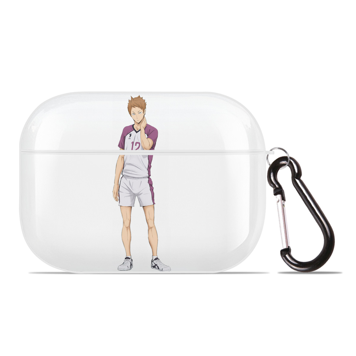 （画像用） ハイキュー!! Haikyu!! 【AirPods Pro用】ハードシェル保護ケース 耐衝撃・防指紋・カラビナ付き商品仕様