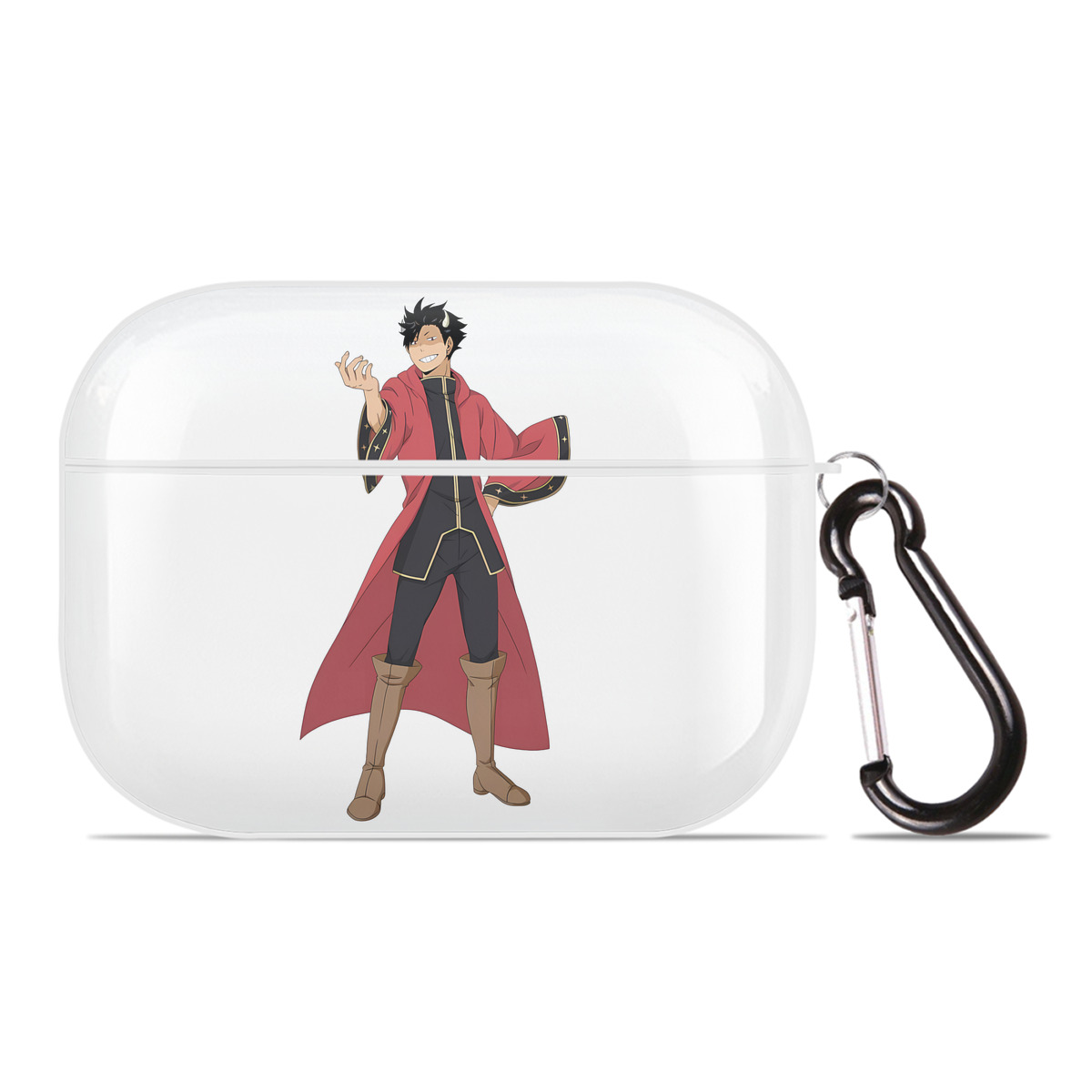 （画像用） ハイキュー!! Haikyu!! 【AirPods Pro用】ハードシェル保護ケース 耐衝撃・防指紋・カラビナ付き商品仕様
