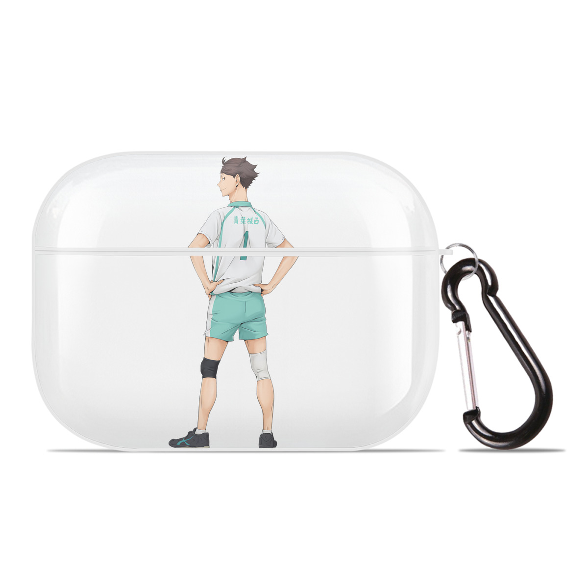 （画像用） ハイキュー!! Haikyu!! 【AirPods Pro用】ハードシェル保護ケース 耐衝撃・防指紋・カラビナ付き商品仕様
